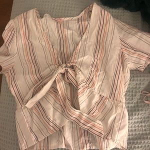 pacsun stripped top